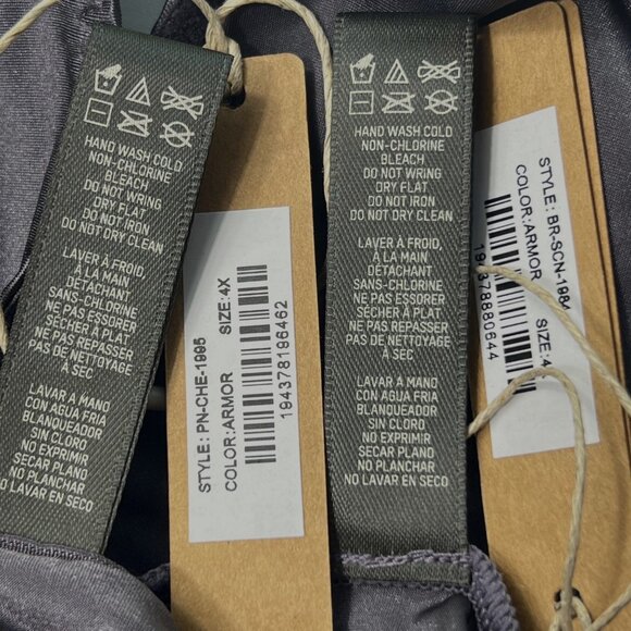 SKIMS Stretch Satin Scoop Neck Bralette + Cheeky Tanga Armor 4X - Picture 12 of 16